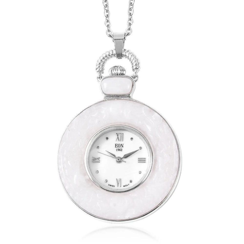 EON 1962 Pocket Watch Burmese Jade White 3…